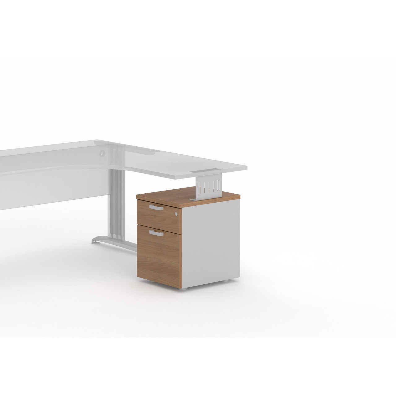 MOBIKA Bureau TONO caisson porteur 1 tiroir bureau