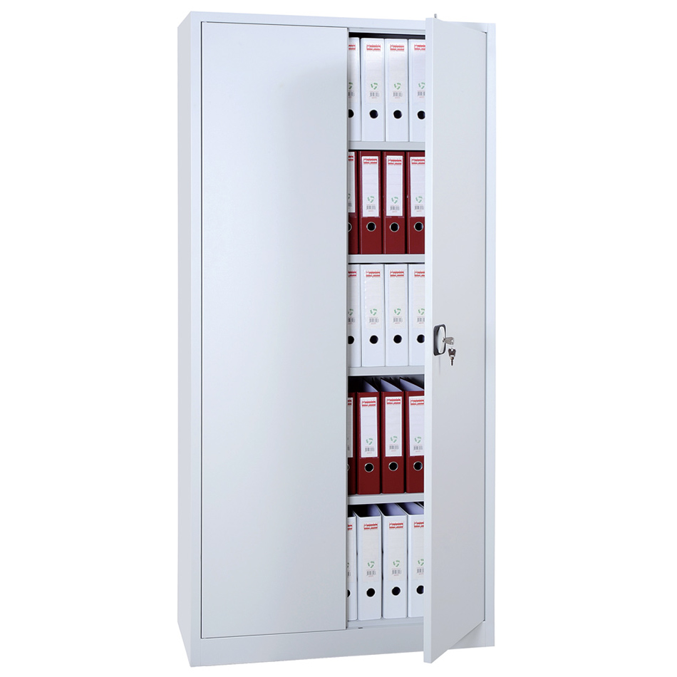 MOBIKA Bureau armoire classement haute battantes