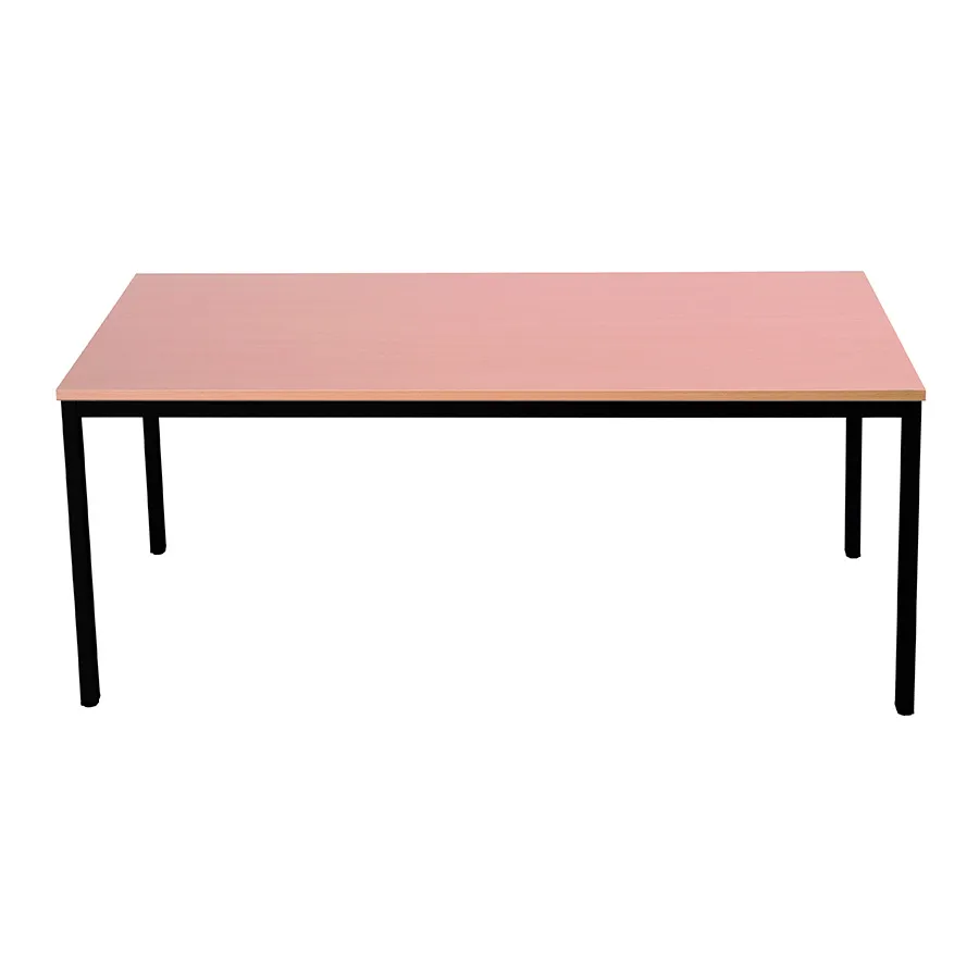 MOBIKA Bureau table réunion hêtre 19 mm polyvalente