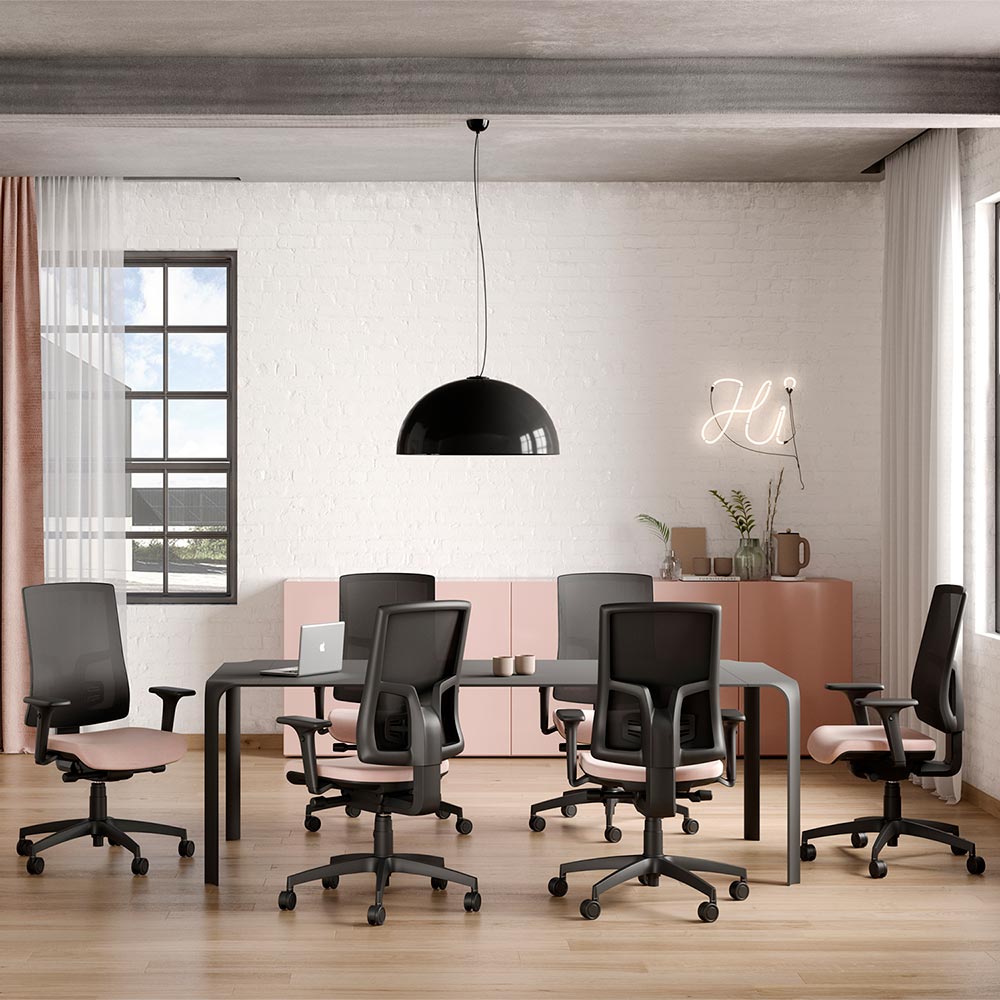 CUF Milano Oria Mesh chaise de bureau dossier résille