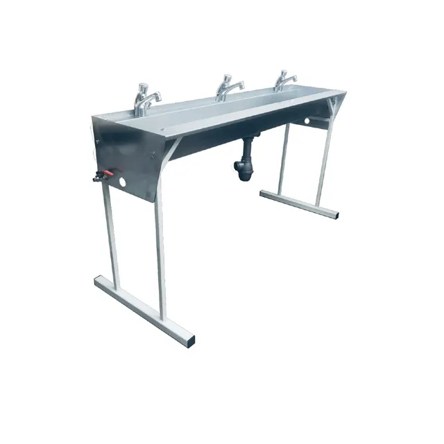 MOBIKA Covid-19 lave-mains sur pieds 3 postes