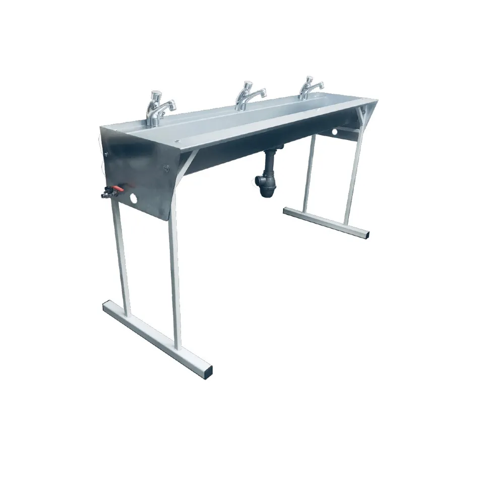 MOBIKA Covid-19 lave-mains sur pieds 3 postes