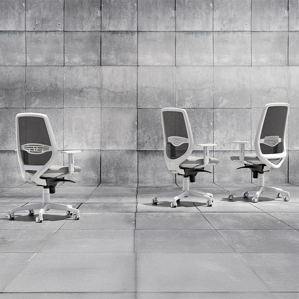 CUF MILANO Muzio chaise bureau réglable open space