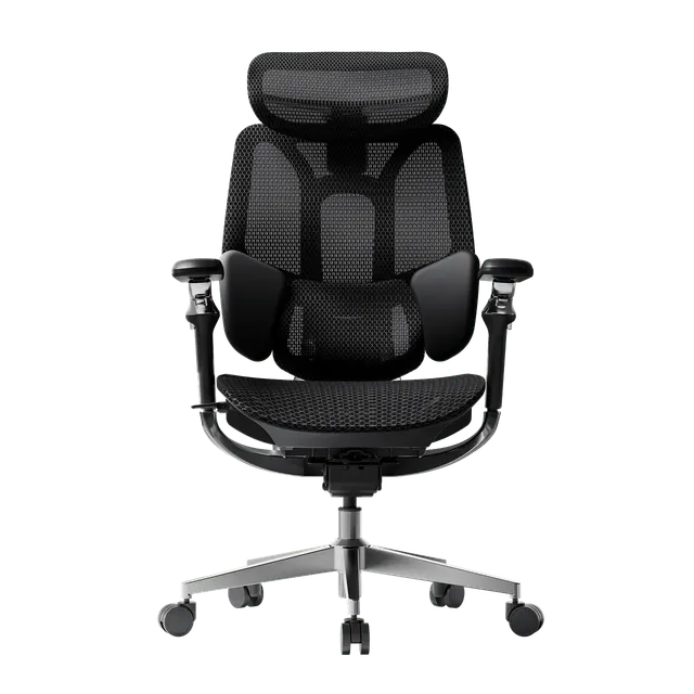 Hbada E3 Pro 2026 Chaise de bureau noir avec options