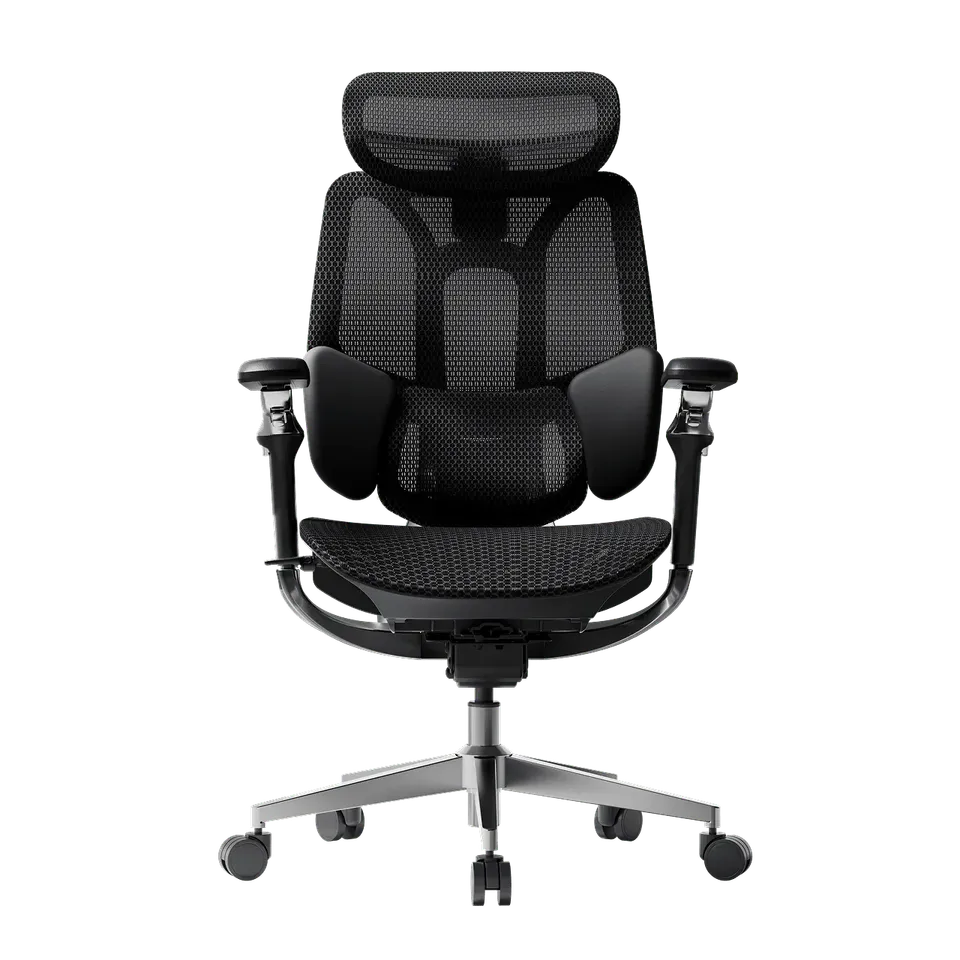 Hbada E3 Pro 2026 Chaise de bureau noir avec options