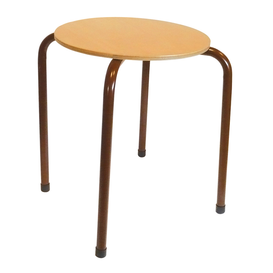 MOBIKA Réfectoire tabouret assise bois collectivité