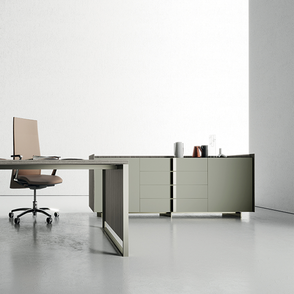 CUF MILANO Magenta armoire de bureau rangement
