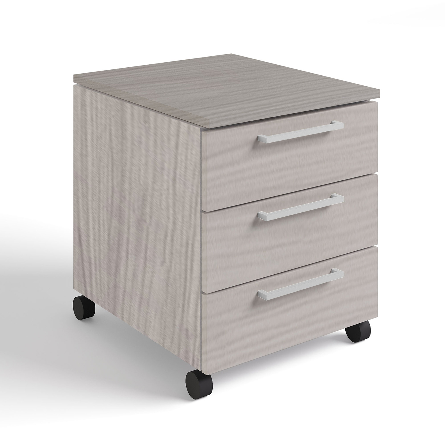 CUF Milano Bramante caisson bureau 3 tiroirs bois