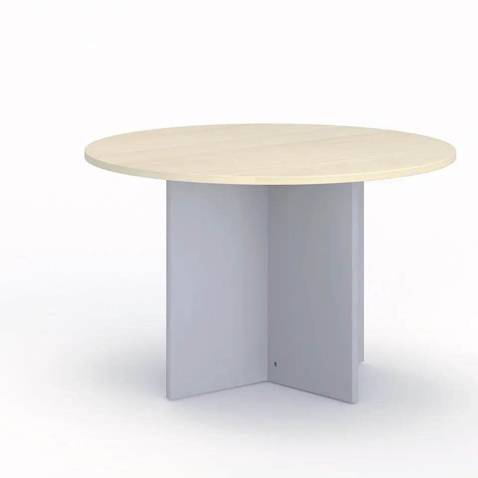 MOBIKA TONO table de réunion circulaire bois