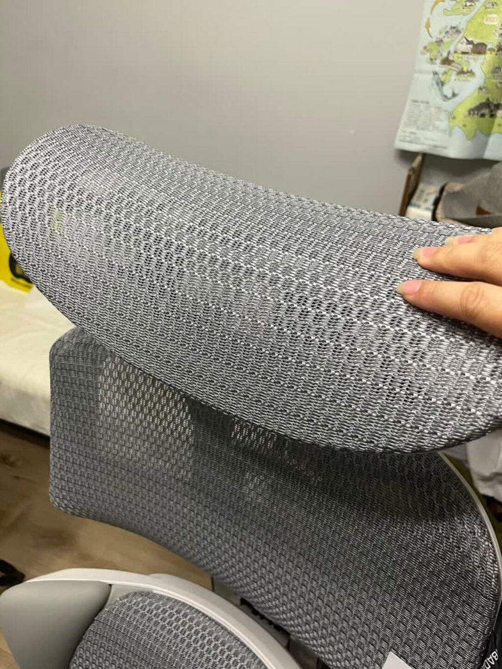Hbada X7 Series X7 siège ergonomique gris massage chauffant