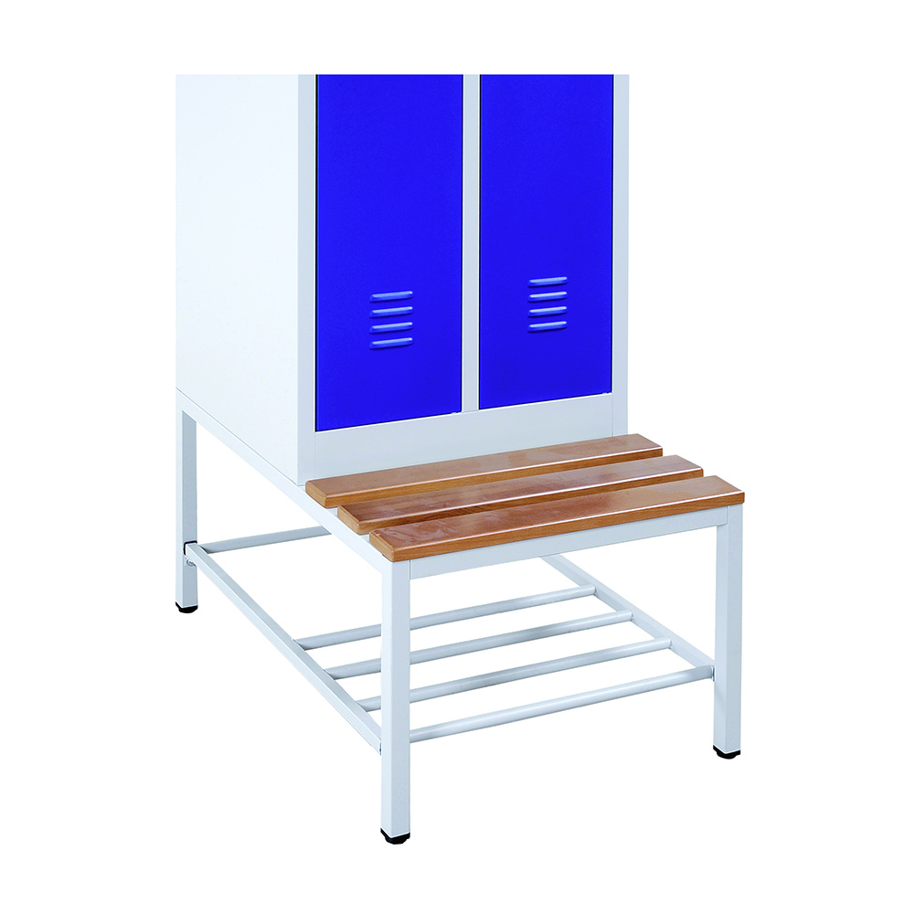MOBIKA Industrie socle banc + grille vestiaire