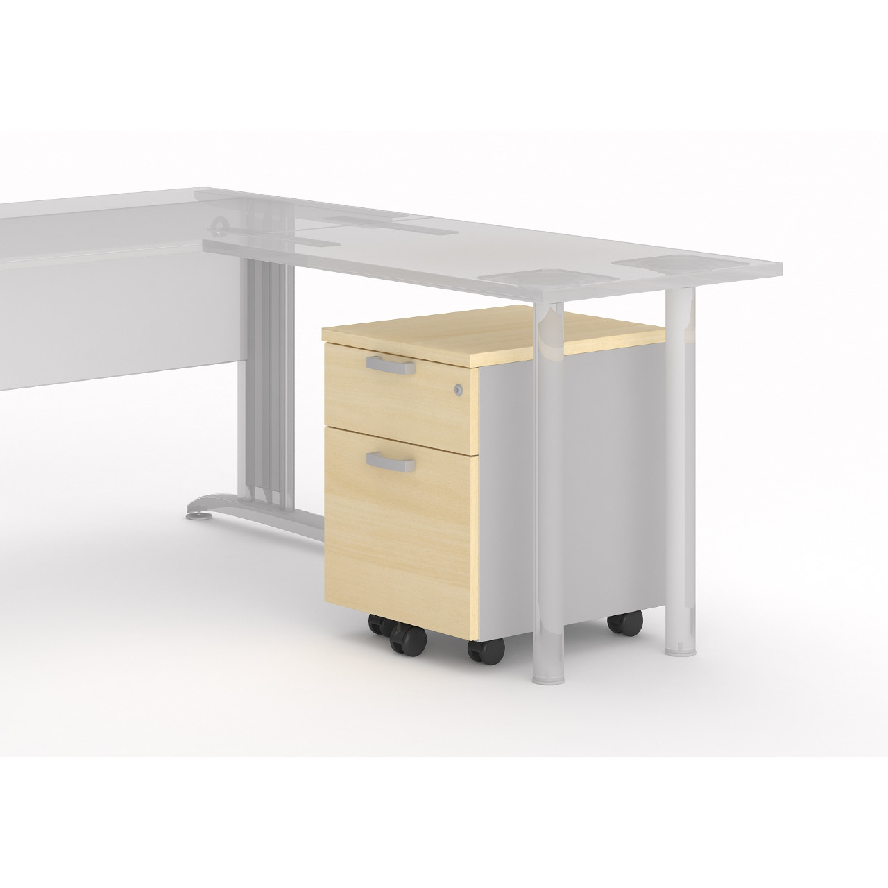 MOBIKA Bureau TONO Caisson mobile 1 tiroir + dossier