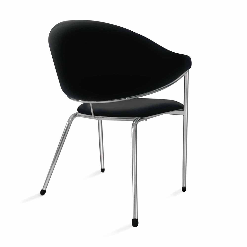 CUF Milano Pepita chaise visiteur salle attente