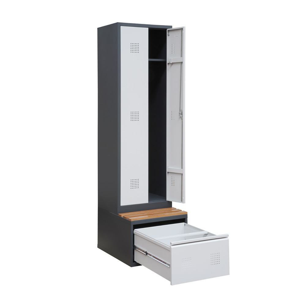 MOBIKA Industrie Vestiaire avec coffre atelier