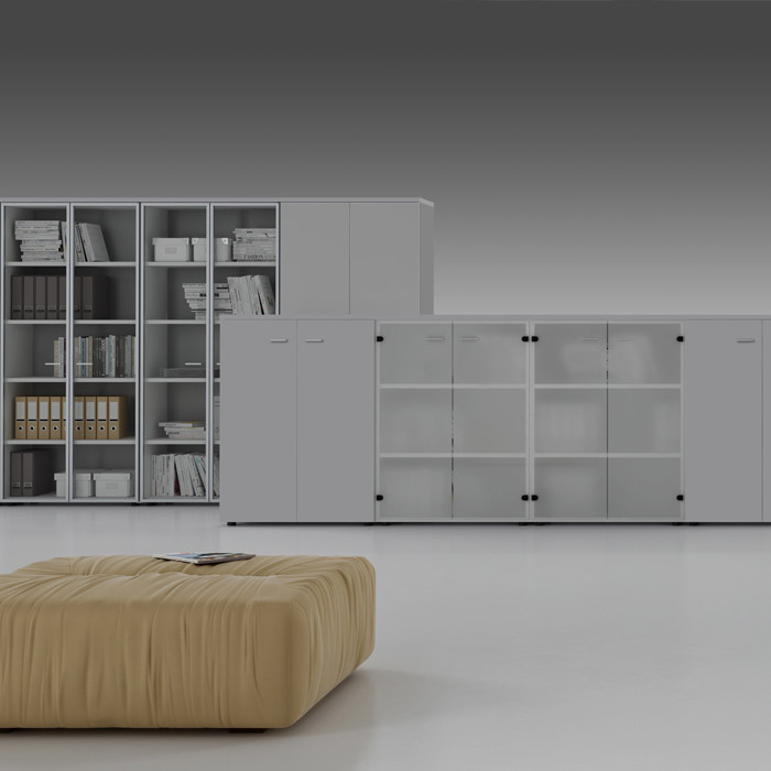 CUF Milano Uni Sliding armoire bureau portes coulissantes