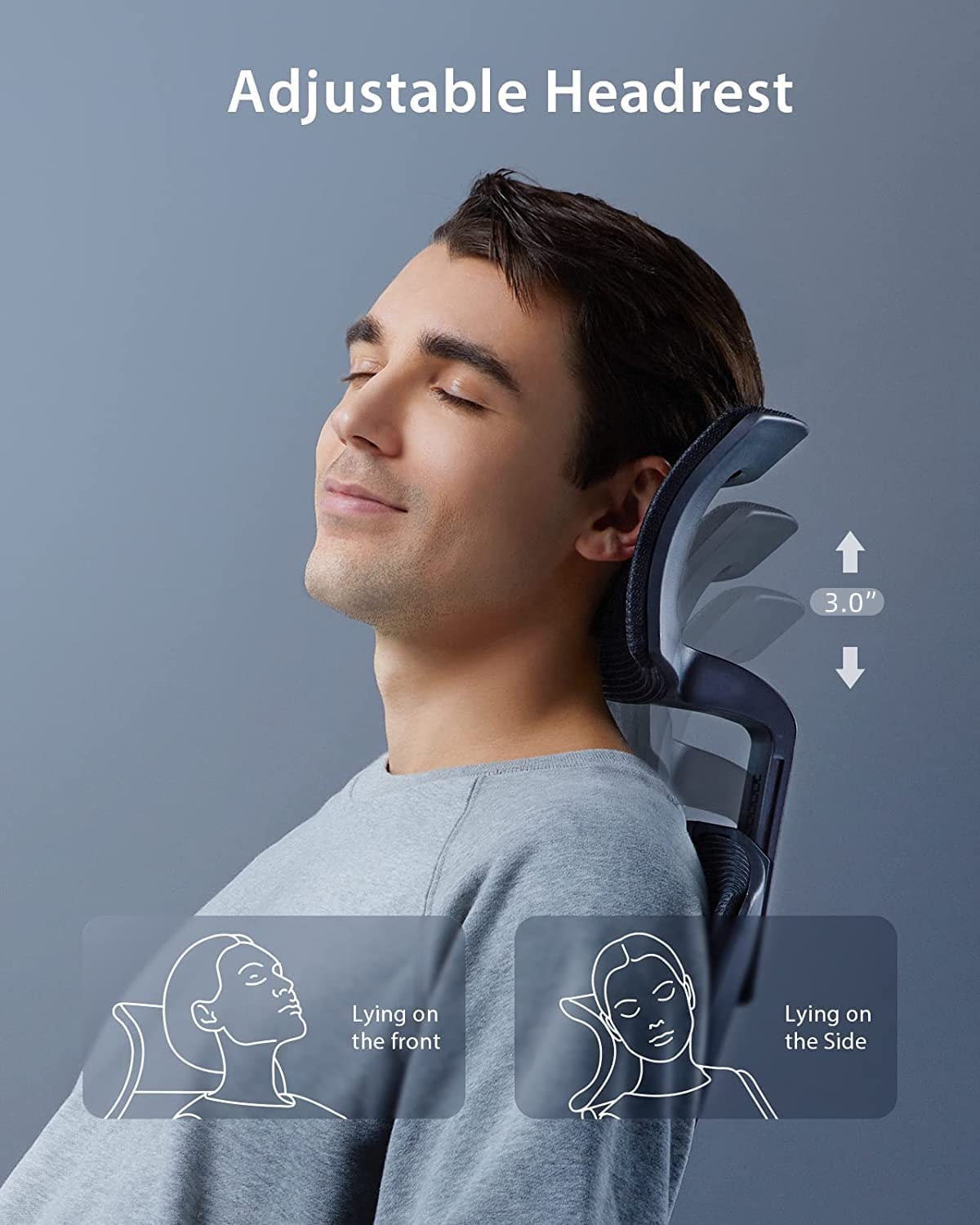 Noblewell Ergonomic Office Chair siège ergonomique large lombaire