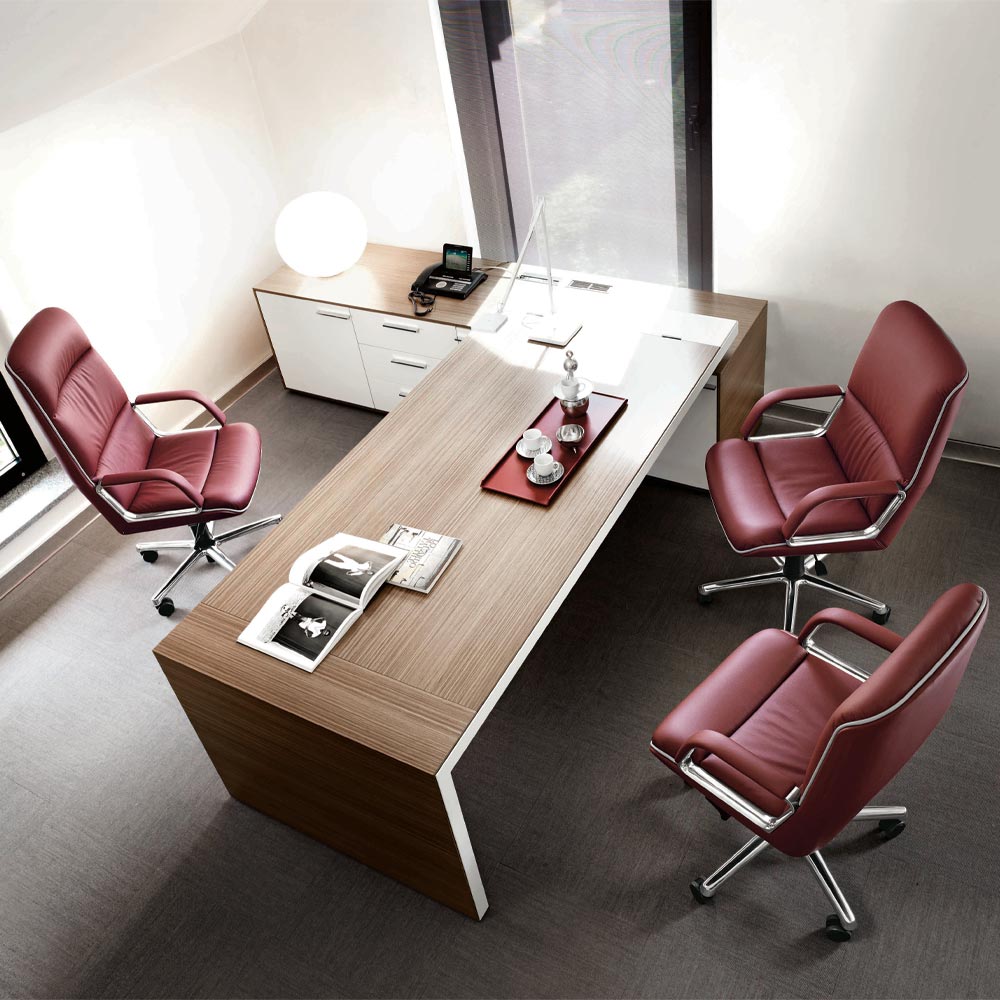 CUF Milano Stresa fauteuil direction bureau haut dossier