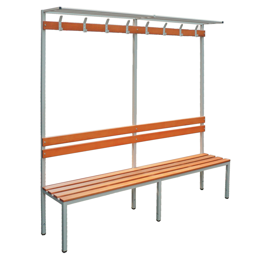 MOBIKA Industrie Banc porte-manteaux assise simple double