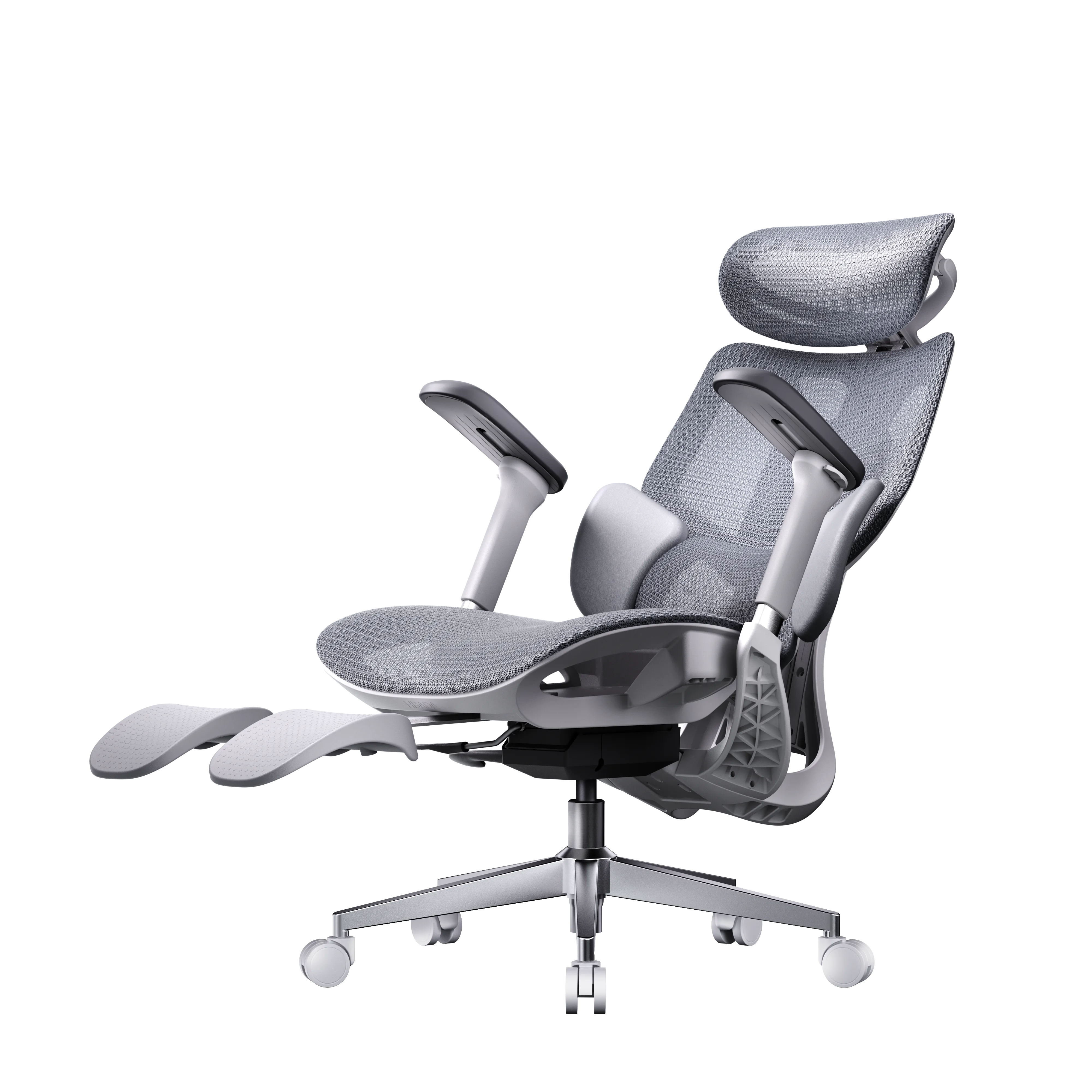 Hbada E3 Air Chaise de bureau noir sans repose-pieds