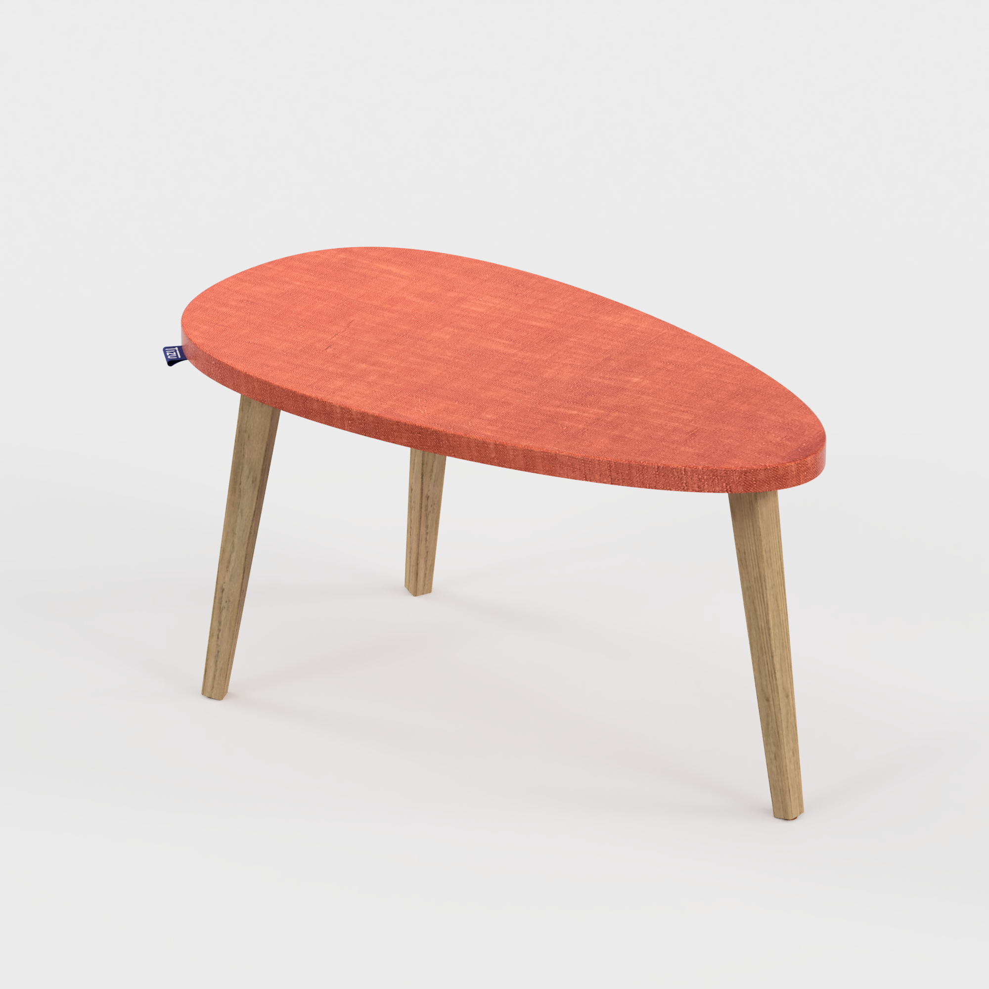Tizu Bellecombe table basse Combe L70cm terracotta