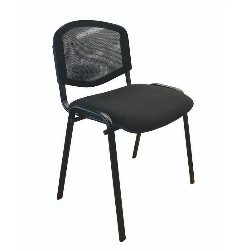 MOBIKA Bureau chaise visiteur empilable résille