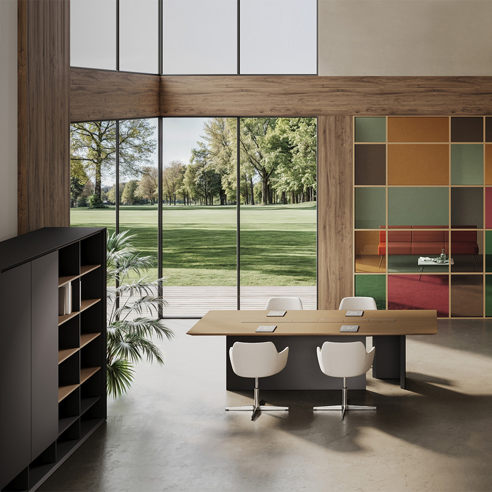 CUF MILANO Bold table de réunion salle bureau