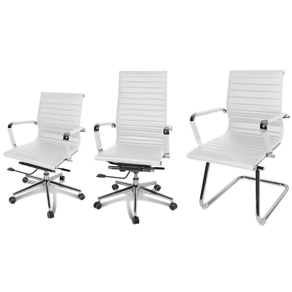 CUF Milano Rem siège direction ergonomique noir cuir