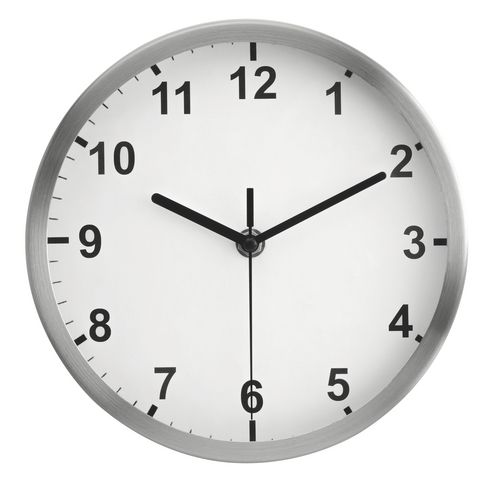 Mobika Bureau Horloge murale magnétique 25 cm ronde