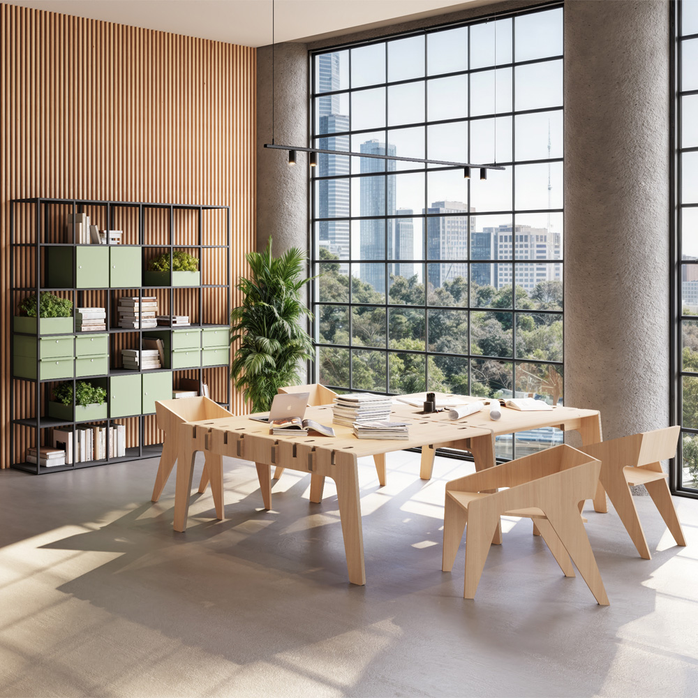 CUF MILANO Interlocking System bureau opératif modulaire