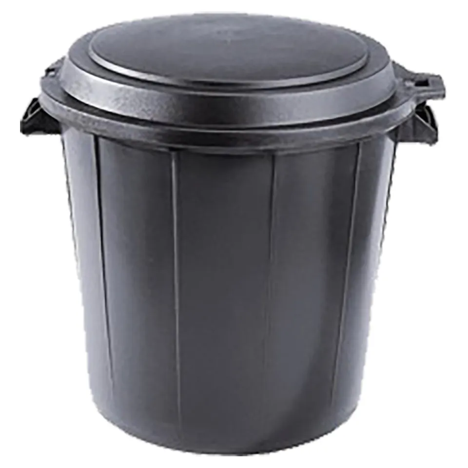 MOBIKA Hygiène Poubelle 70 L ronde couvercle bureau