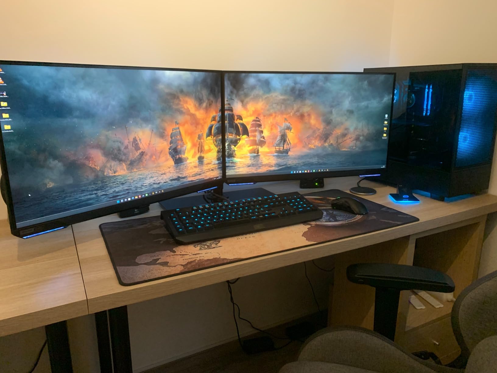 ErGear Monitor Mounts support double ecran 32 pouces