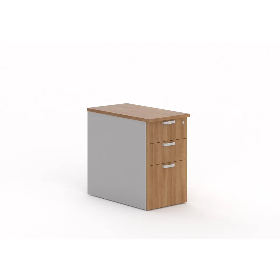 MOBIKA Bureau Caisson TONO 2 tiroirs dossier 60 cm