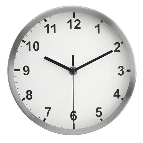Mobika Bureau Horloge murale magnétique 25 cm ronde