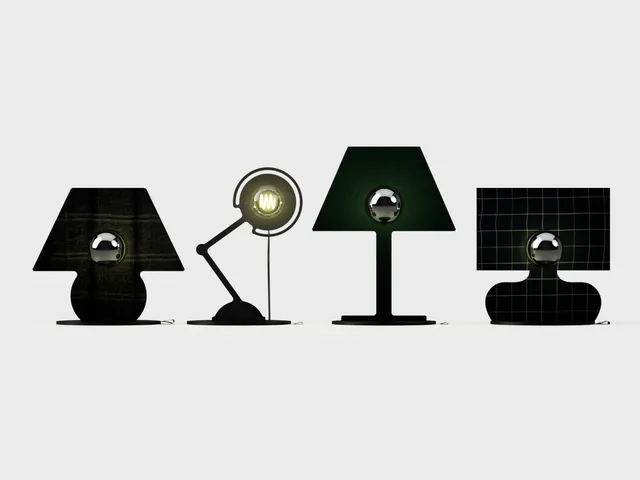 Tizu Monplaisir lampe Véronique avec ampoule bureau