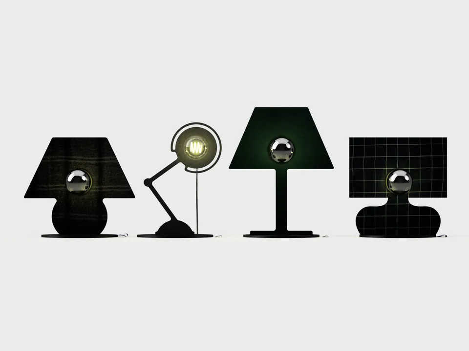 Tizu Monplaisir lampe Véronique avec ampoule bureau