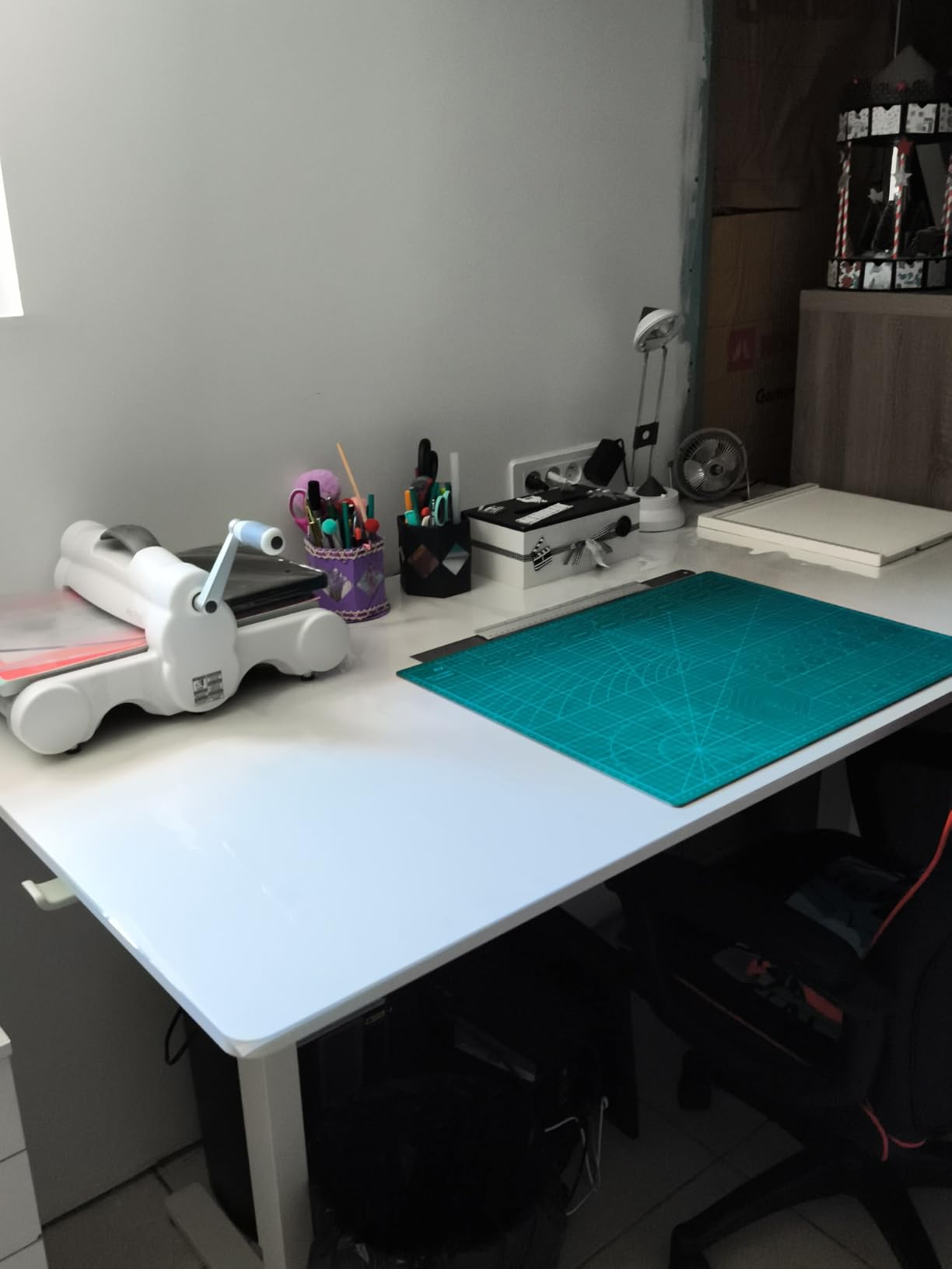 ErGear Electric Standing Desks bureau debout blanc 160x80 réglable