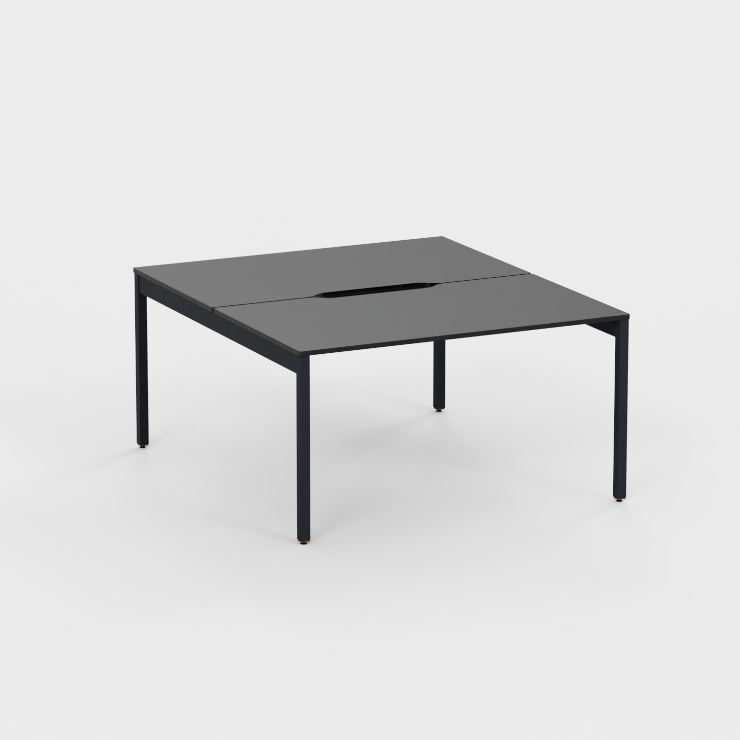 Tizu Villette bench 2 postes Blanc L120xP60 cm