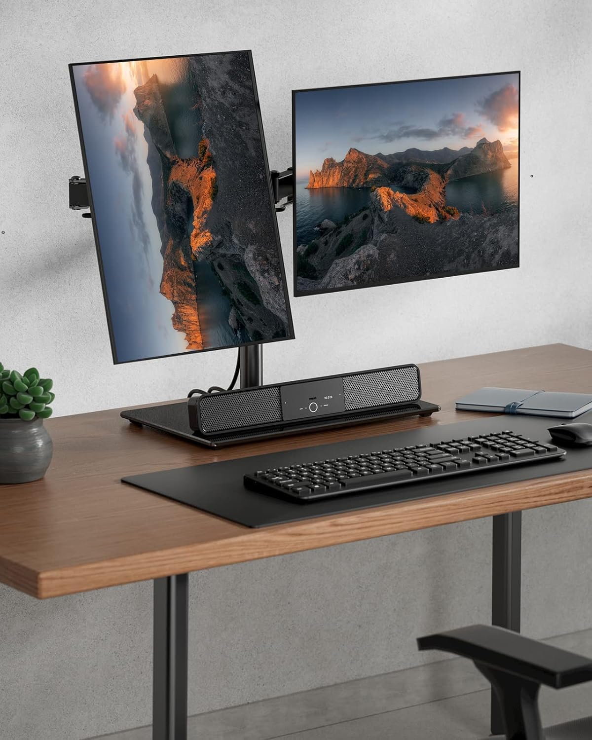 ErGear Monitor Mounts support double ecran 32 pouces