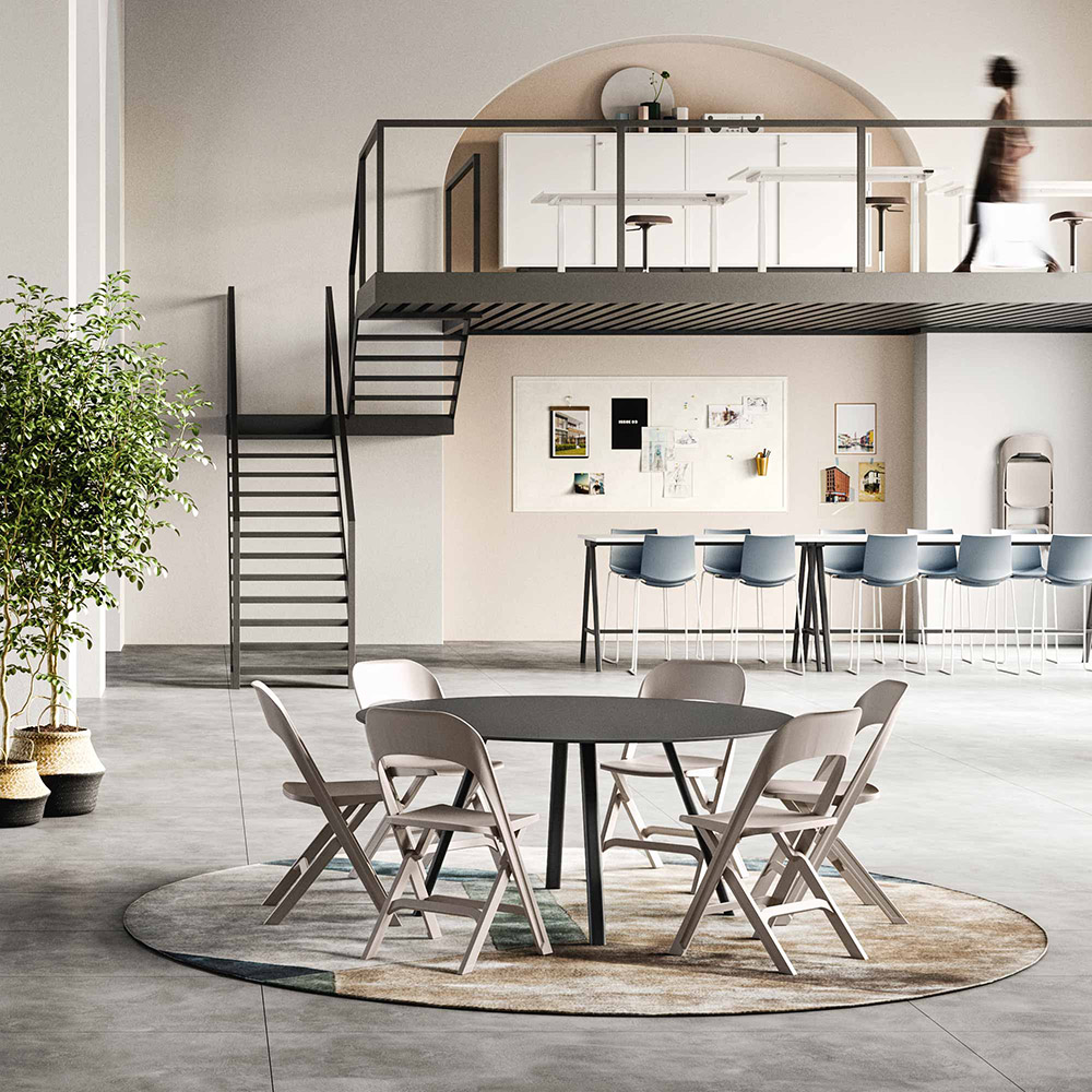 CUF MILANO Flap chaise visiteur attente bureau