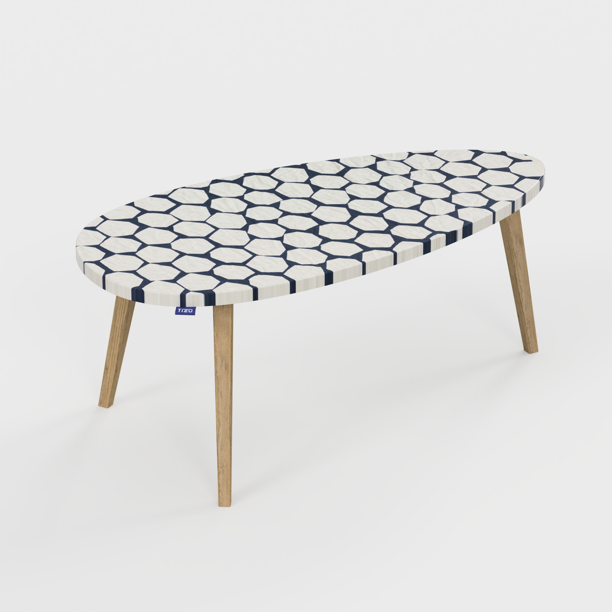 Tizu Bellecombe table basse Belle L100cm T218