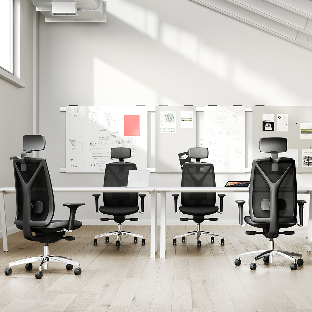 CUF MILANO Velia Mesh fauteuil bureau résille