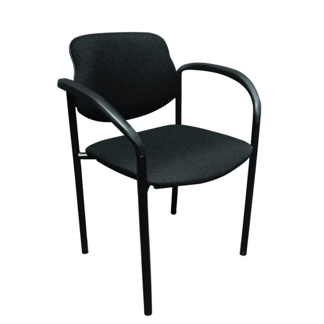 MOBIKA Bureau Chaise visiteur nylon à accoudoirs
