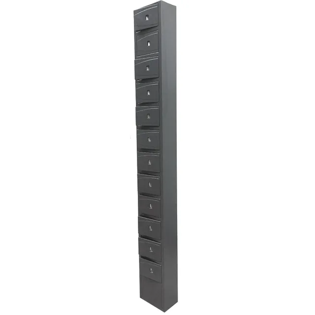 MOBIKA Industrie coffre-fort colonne 12 cases