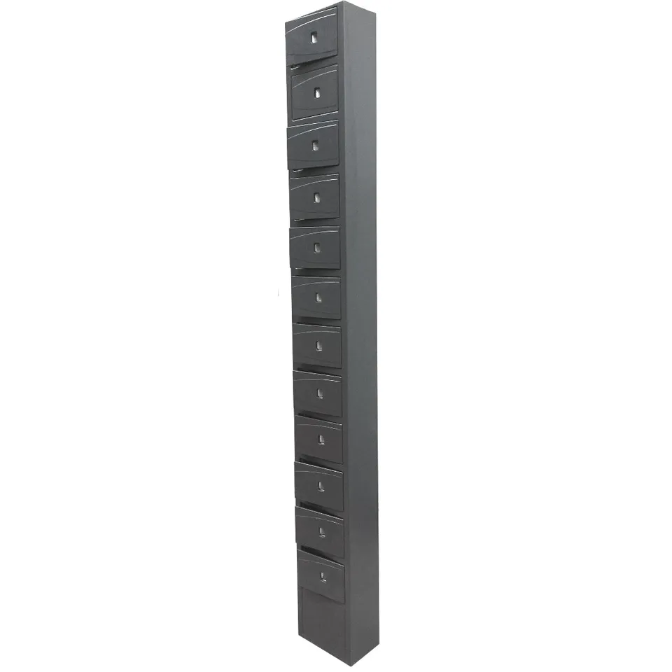 MOBIKA Industrie coffre-fort colonne 12 cases