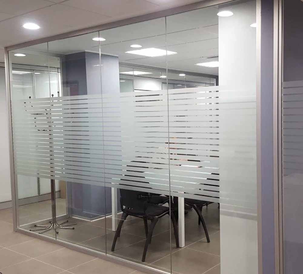 CUF Milano Idrawall cloison vitrée bureau verre