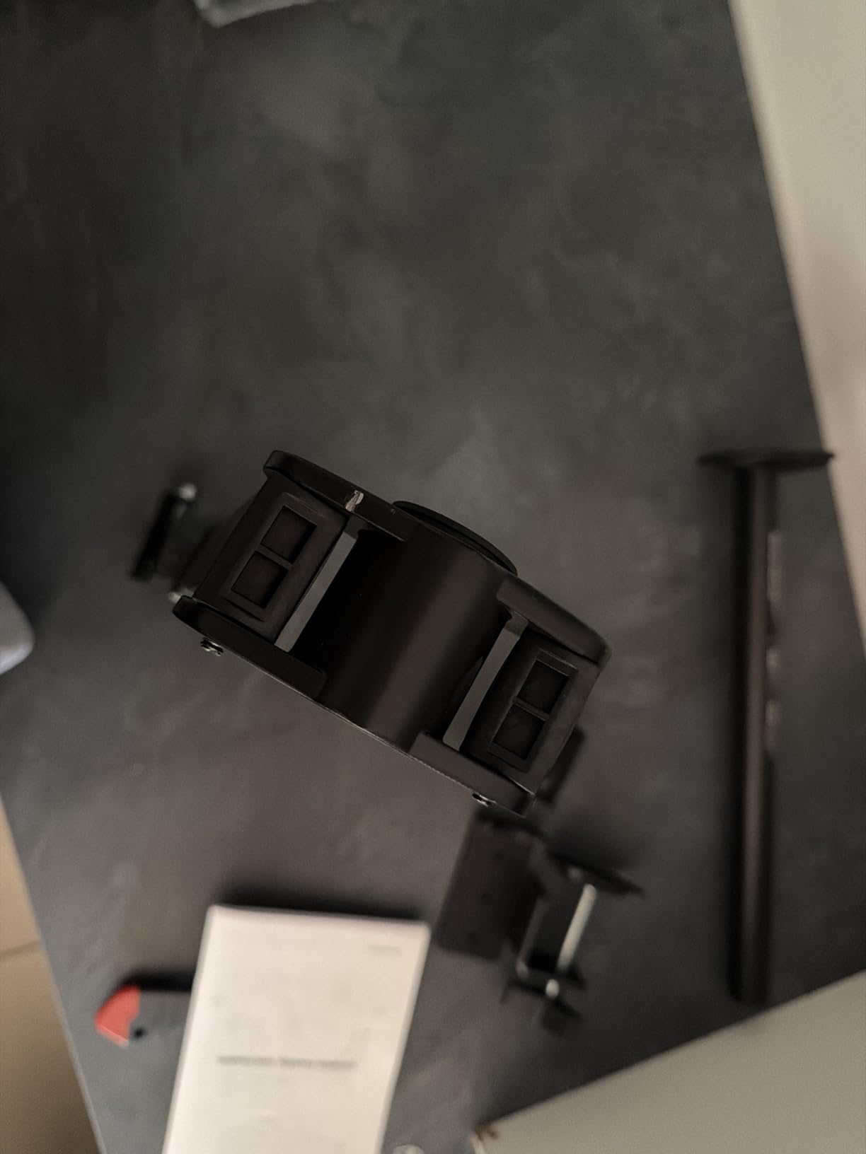 ErGear Monitor Mounts support écran PC noir 2x32 pouces