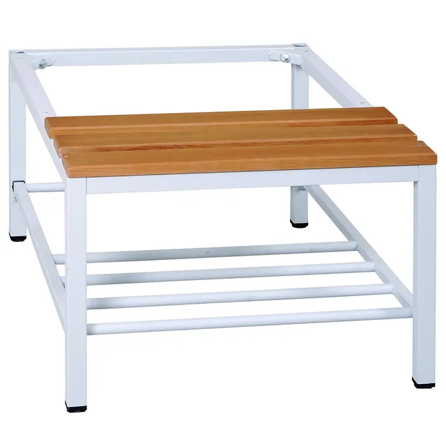 MOBIKA Industrie socle banc + grille vestiaire