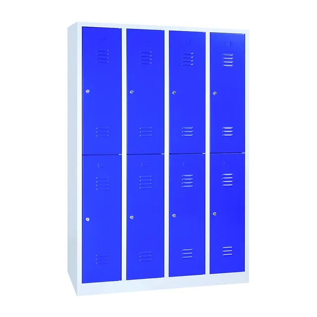 MOBIKA Industrie vestiaire multicases 8 cases métal