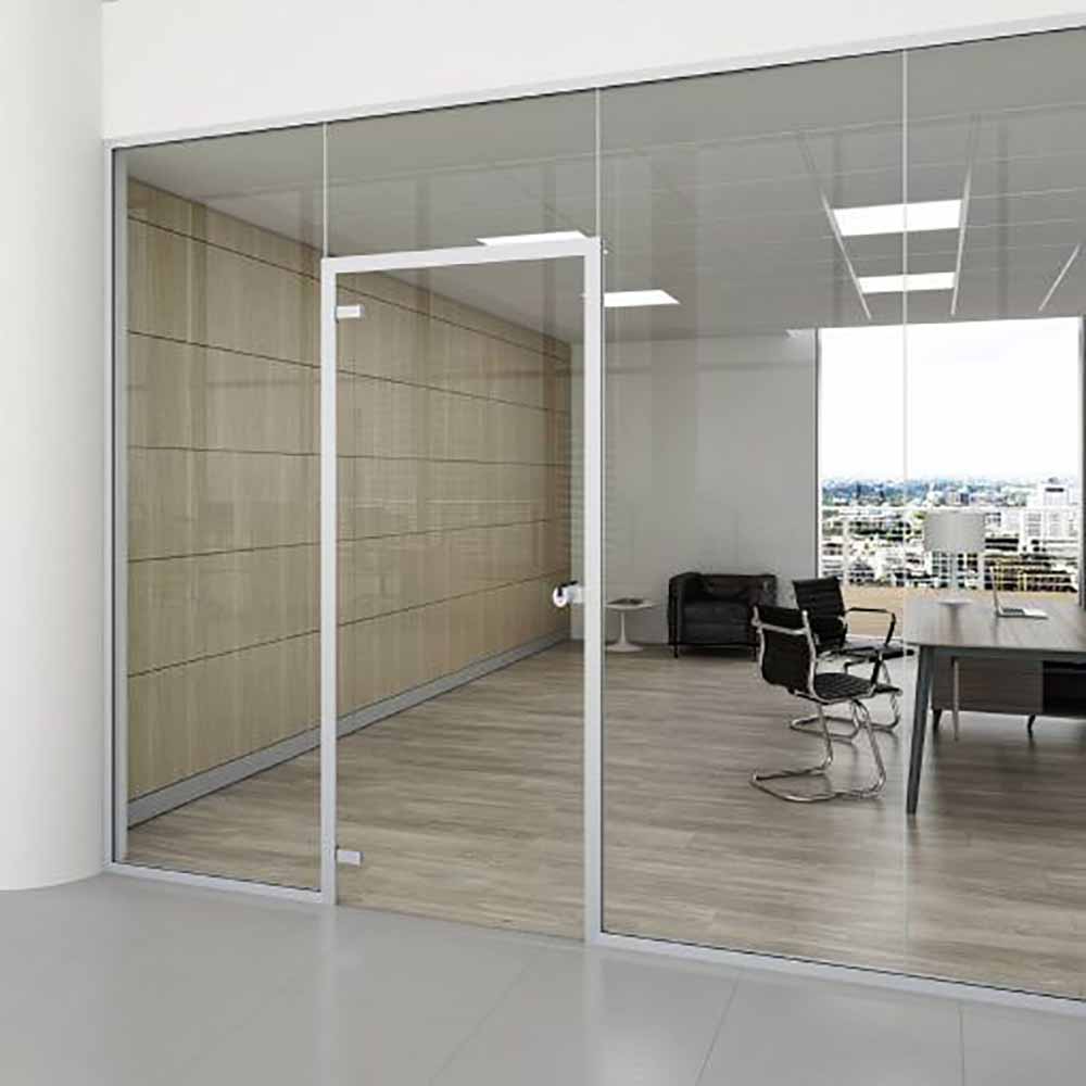 CUF Milano Idrawall cloison vitrée bureau verre
