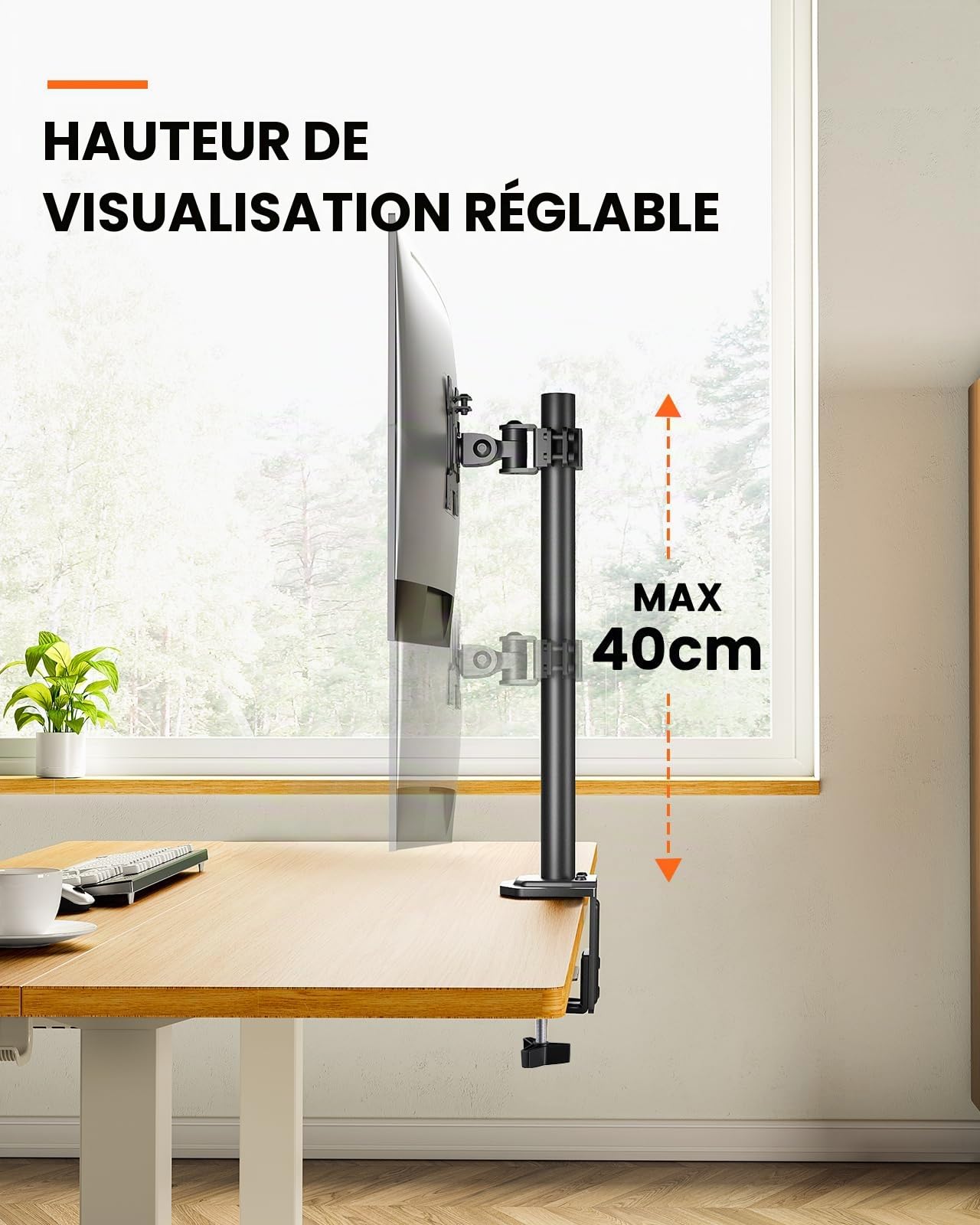 ErGear Monitor Mounts bras écran 13-32 pouces VESA 8kg
